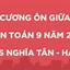 Đề Cương Ôn Tập Tiếng Anh Lớp 6 Giữa Kì 2